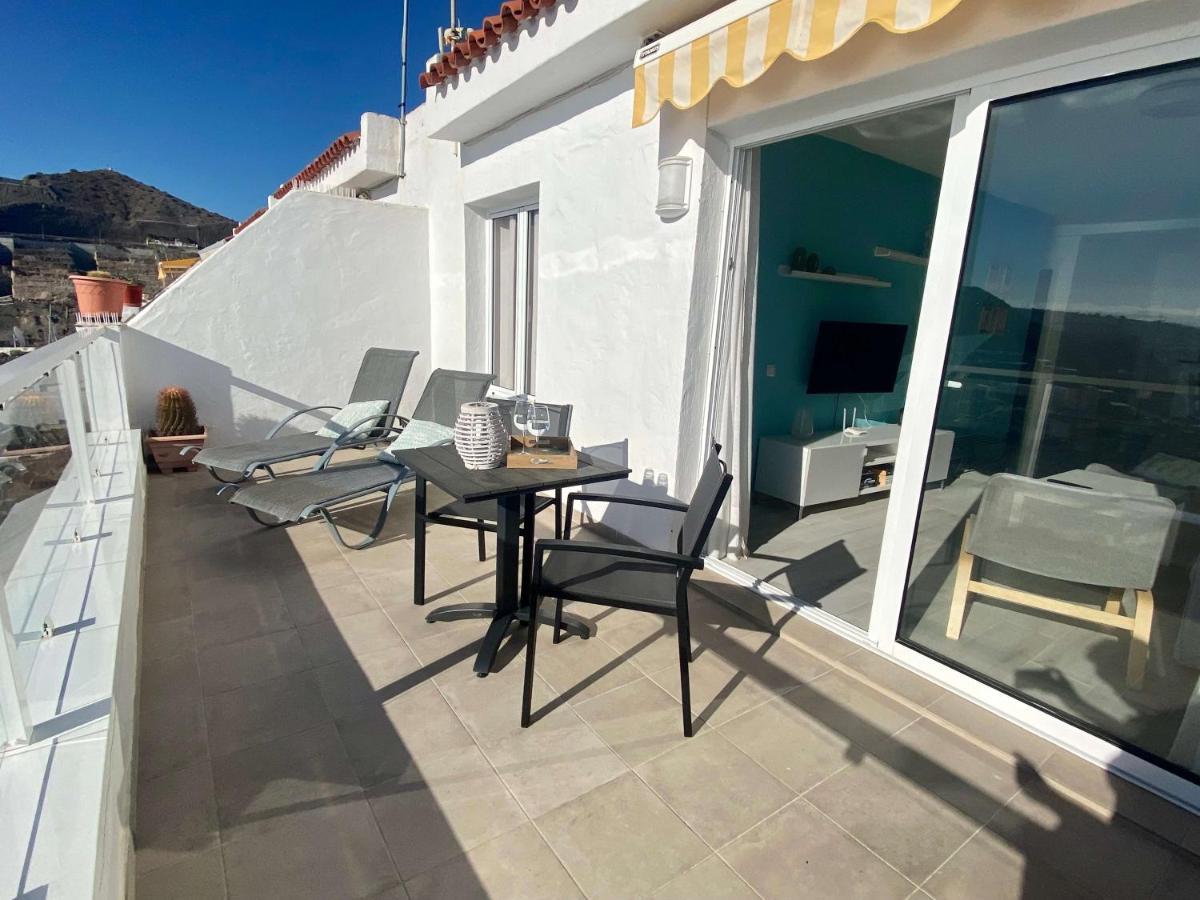 Casa Aita - Refurbished Apartment With Unparalleled Sea View Mogán Exteriör bild