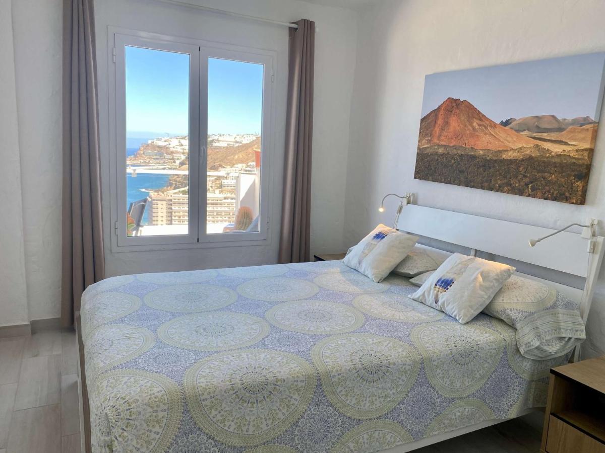 Casa Aita - Refurbished Apartment With Unparalleled Sea View Mogán Exteriör bild