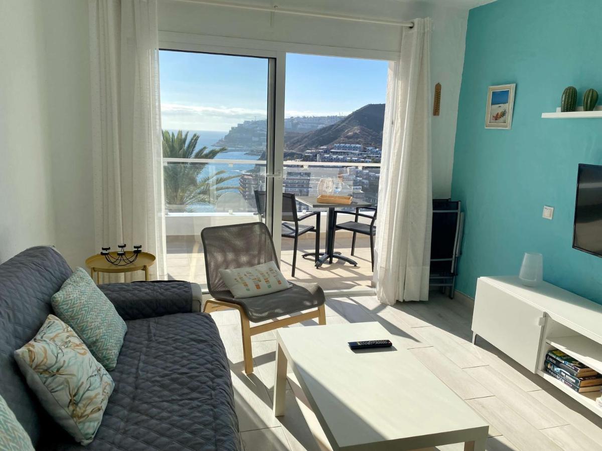 Casa Aita - Refurbished Apartment With Unparalleled Sea View Mogán Exteriör bild